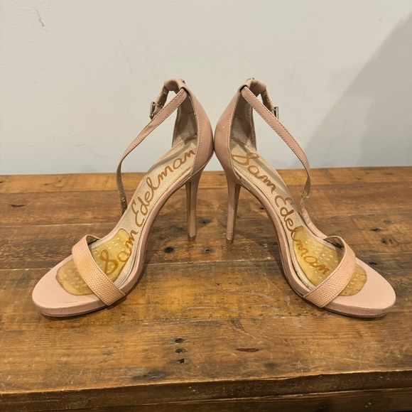 Sam Edleman Nude Strap Heels - Picture 3 of 6